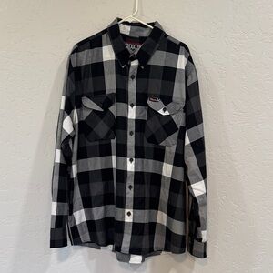 DIXXON “Finish Line” Men’s Flannel 2X